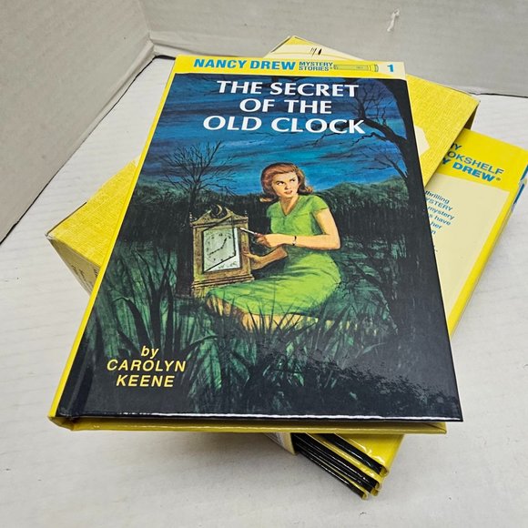 Starter Set Nancy Drew Hard Cover 1 2 3 4 5 Books in a Box Carolyn Keene Gift - Picture 6 of 9